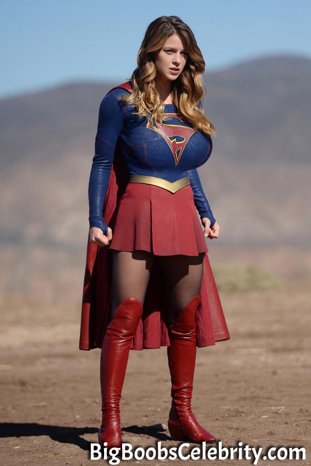 Supergirl Melissa Benoist Naked Big Tits Leaks Big Boobs Celebrities