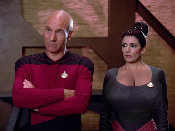Women of Star Trek enhanced - Big Boobs Celebrities