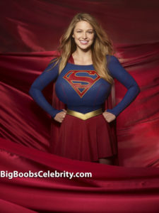 Supergirl Melissa Benoist Huge Tits Big Boobs Celebrities