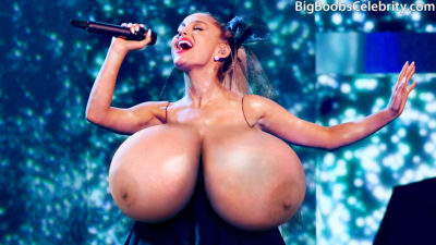 Ariana Grande Porn Tan Lines - Ariana Grande grow massive tits â€“ Big Boobs Celebrities