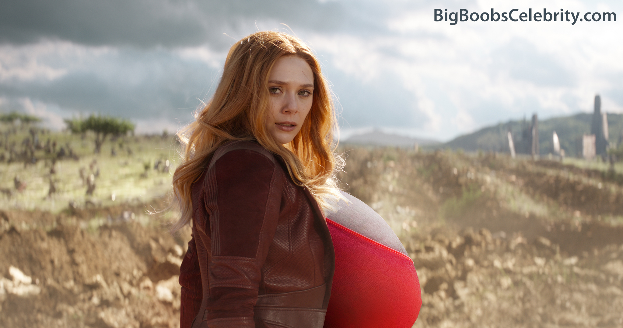 2047px x 1080px - Elizabeth Olsen huge tits and futanari â€“ Big Boobs Celebrities