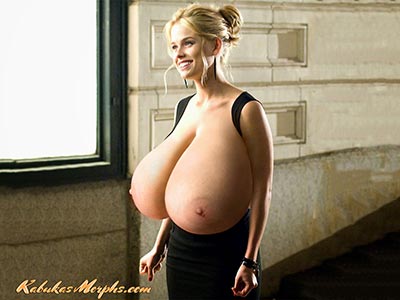 Alice Eve Anal - Hot British actress Alice Eve huge breasts expansion morphs ...