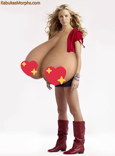 Laura Vandervoort From Smallville Exposing Her Giant Huge Tits Big